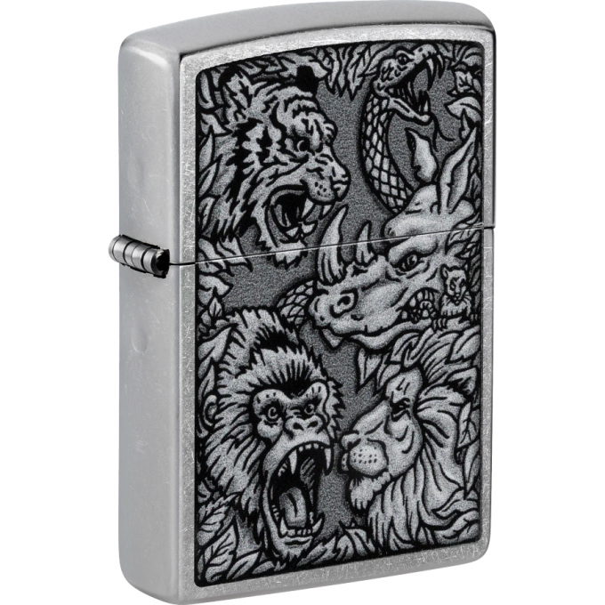 Зажигалка ZIPPO JUNGLE DESIGN 48567 Зажигалка ZIPPO JUNGLE DESIGN 48567